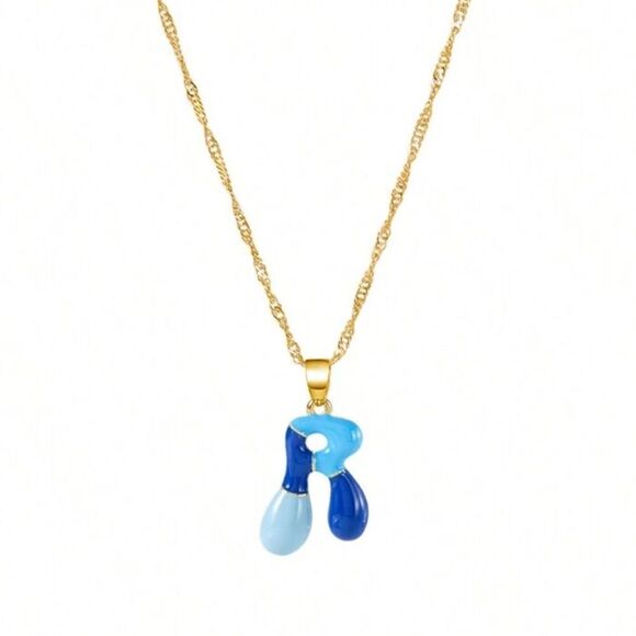 Anthropologie Jewelry - bohemian letter R necklace A625